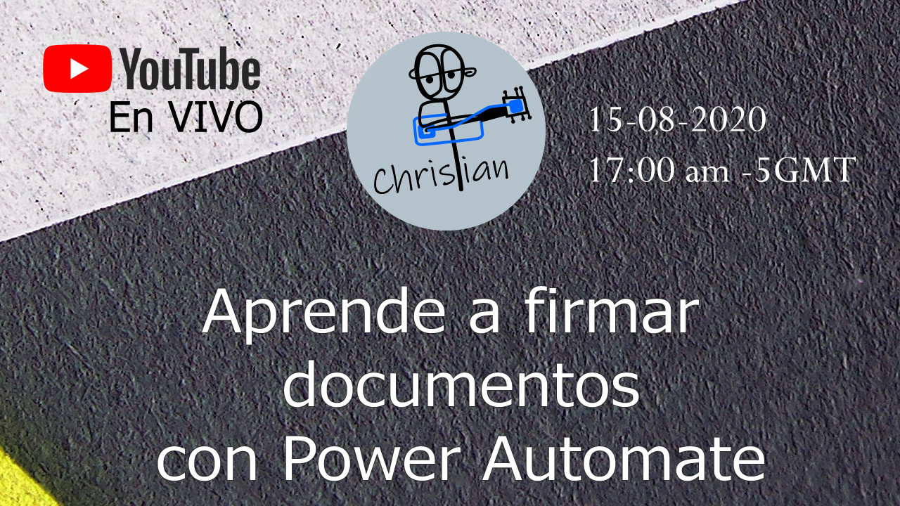 Firmar documentos con power automate