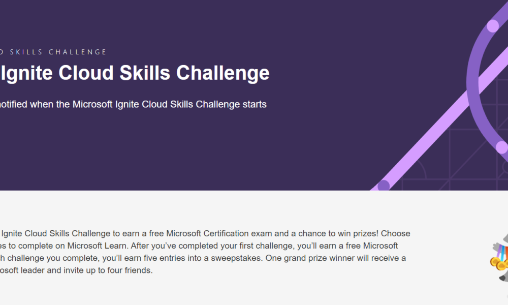 Microsoft Ignite Skills Challenge 2024 Cassey Cathyleen