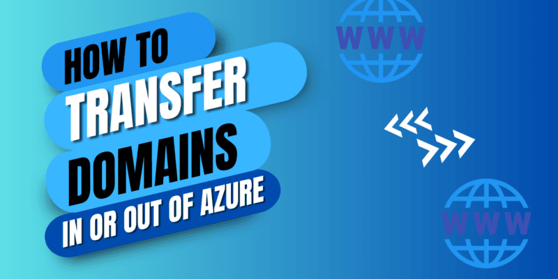 Transfer domains Azure